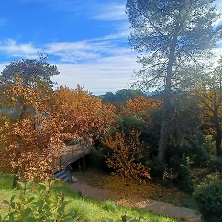 Villa Au Sommer Des Ocres Et Des Bois - Maison T3 & Parking Roussillon (Vaucluse)